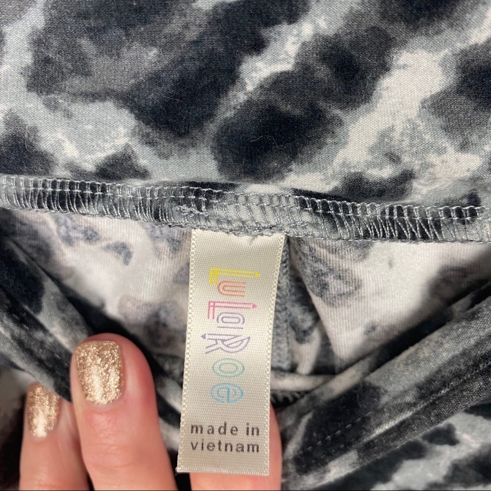 LuLaRoe Black and White Leggings